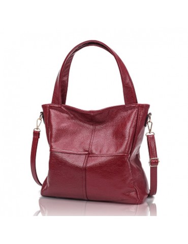 Women PU Leather Patchwork Shoulder Bag Crossbody Bags