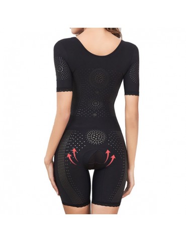 Anion Tummy Control Breathable Hip Lifting Bodysuit Shapewear