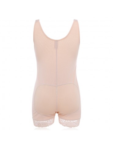 Tummy Control Slimming Waistguard Nylon Zip Fly Underbust Shapewear